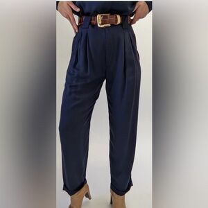 NA NIN Townes Trousers in Vintage Wash Modal Midnight Size S